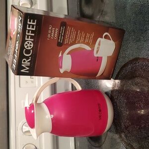 MR. COFFEE Pink Thermal Carafe - 1 Qt